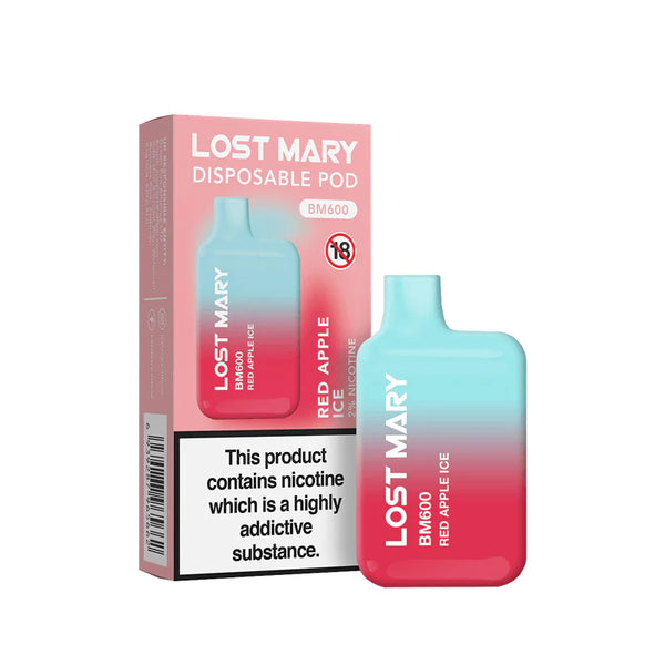 LOST MARY BM600 | Red Apple Ice