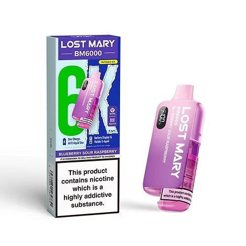 Blueberry Sour Raspberry | LOST MARY BM6000