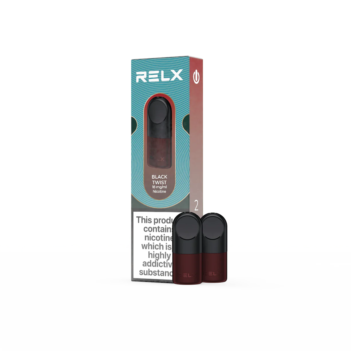 RELX | Black Twist Pods The PODGOD RELX | Black Twist Pods The PODGOD