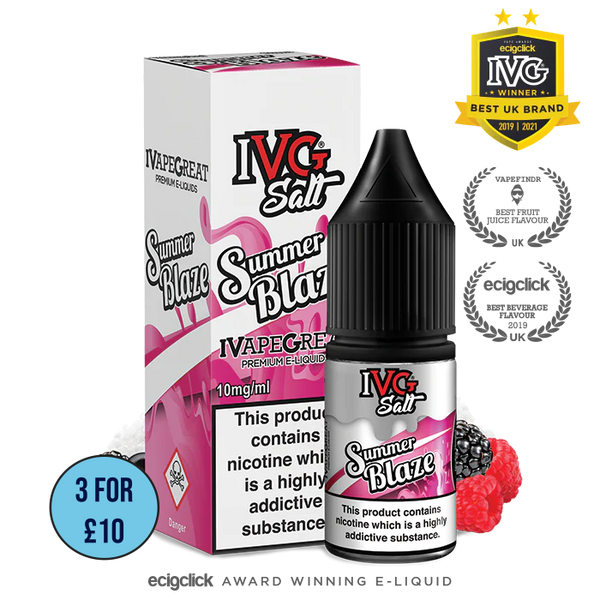 Summer Blaze | IVG Salt 10ml Nic Salt (50VG/50PG)