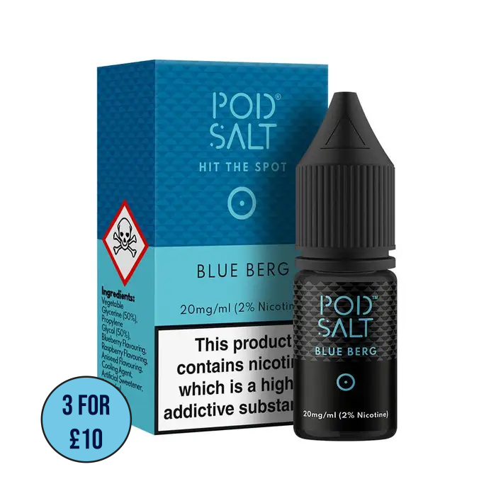 Blue Berg | Pod Salt Core 10ml Nic Salt (50VG/50PG)