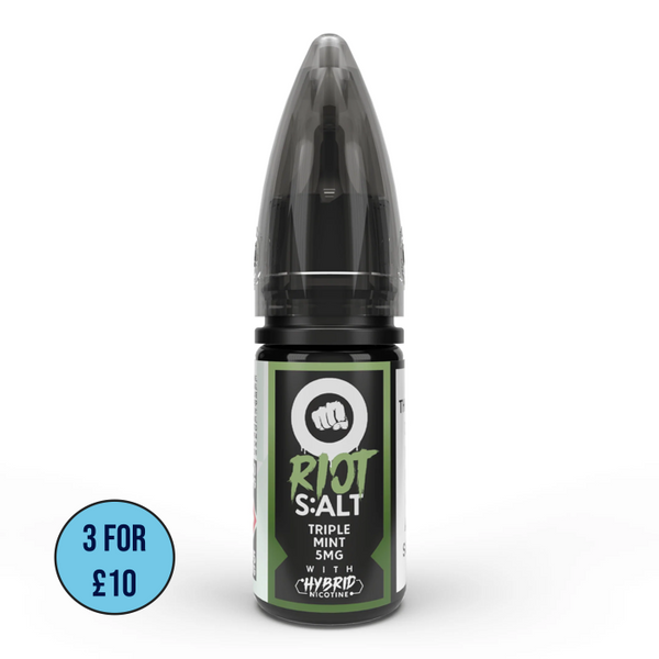 Riot Squad Nic SALT 10ml (50VG/50PG) | Triple Mint | 2%