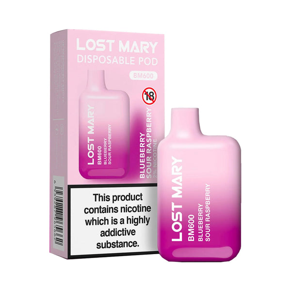 LOST MARY BM600 | Blueberry Sour Raspberry