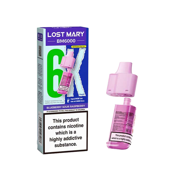 Blueberry Sour Raspberry | BM6000 Refill
