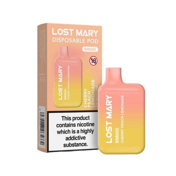 LOST MARY BM600 | Cherry Peach Lemonade