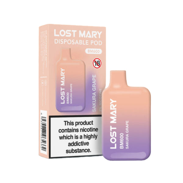 LOST MARY BM600 | Sakura Grape