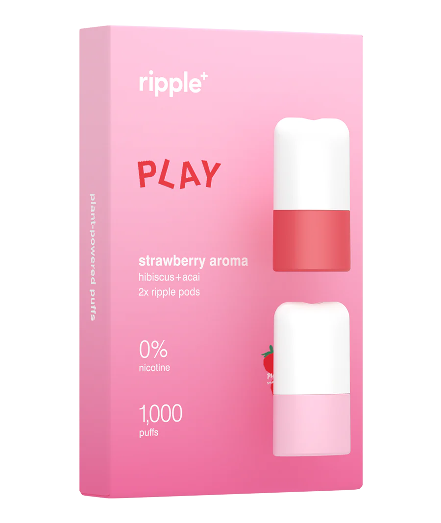 Play Pods (Strawberry Aroma) | ripple⁺