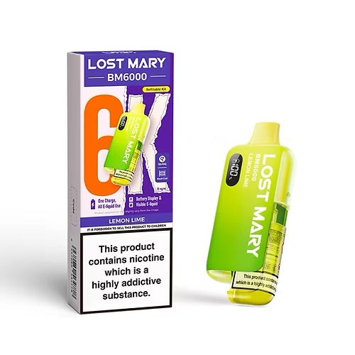 Lemon Lime | LOST MARY BM6000