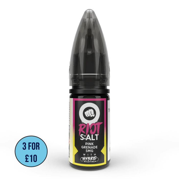 Riot Squad Nic SALT 10ml (50VG/50PG) | Pink Grenade | 2%